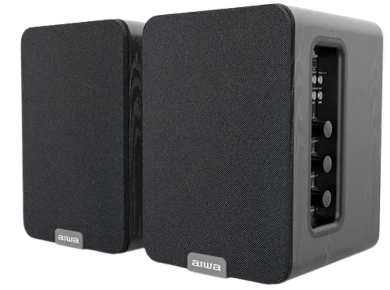AIWA SPA-200 Aktive Bluetooth Højttalere, sort