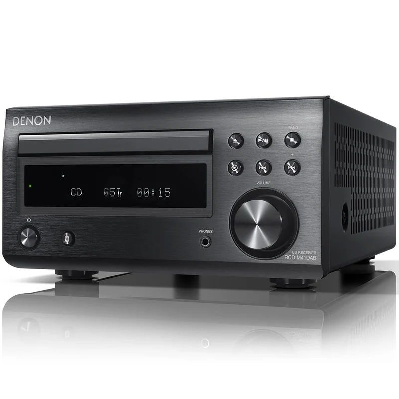 RCD-M41DAB Zwart - Outlet