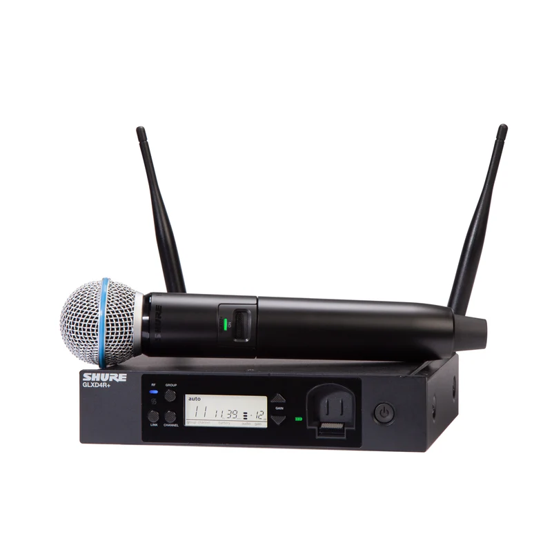 Shure GLXD24R+ BETA58A trådlöst mikrofonställsystem