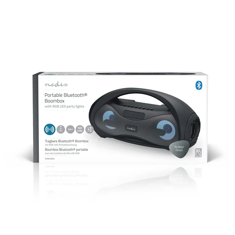 Bluetooth® Party Boombox 420 min - 2.0 - 24W