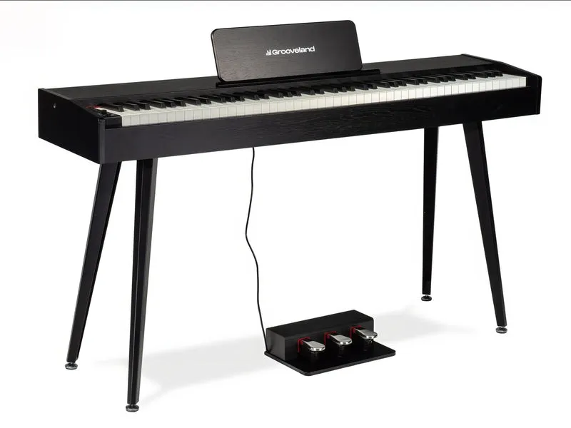 Grooveland DDP-140 Elpiano (Svart)