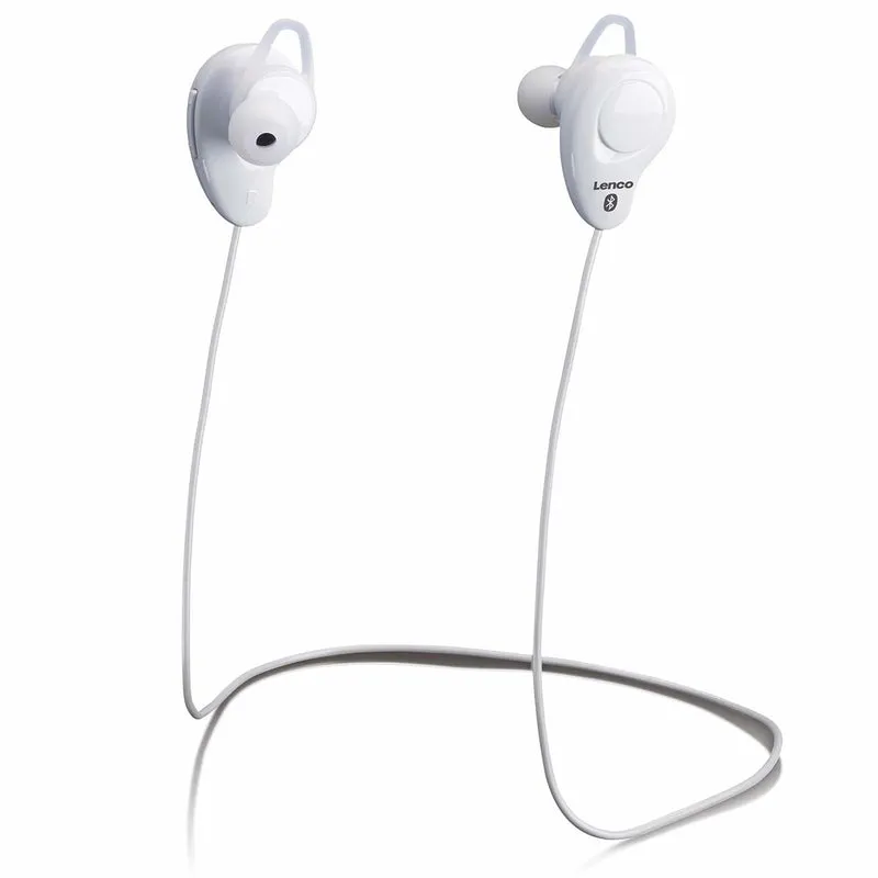LENCO EPB-015WH - Bluetooth® koptelefoon - in-ear - Wit