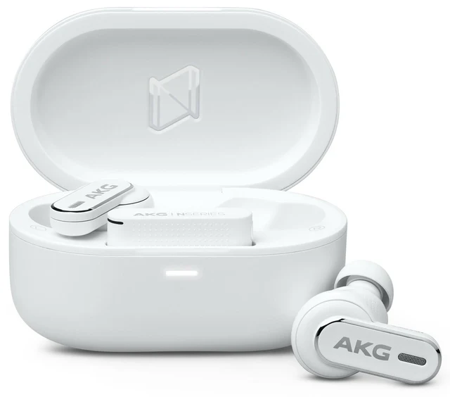 AKG N5 Hybrid ANC helt trådlösa öronproppar White