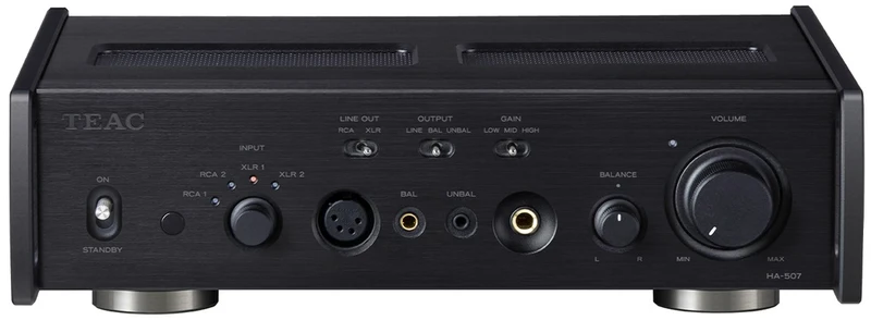 TEAC HA-507 hörlursförstärkare och förförstärkare Black