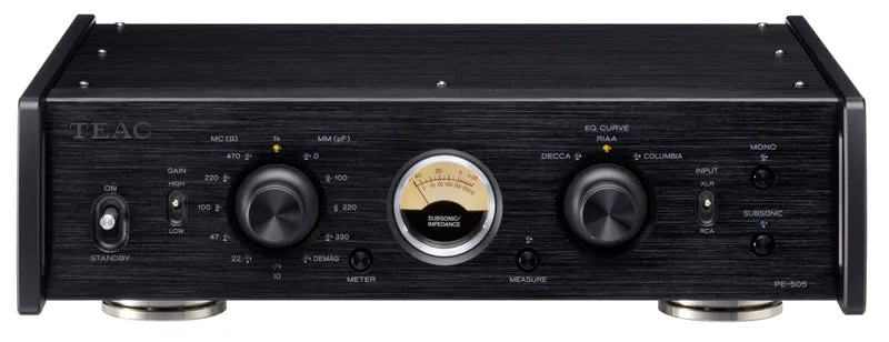 TEAC PE-505 Phono förförstärkare (svart)
