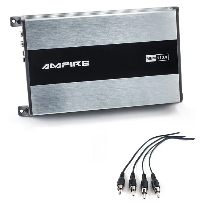 Ampire förstärkare 4x 110 Watt, Class D