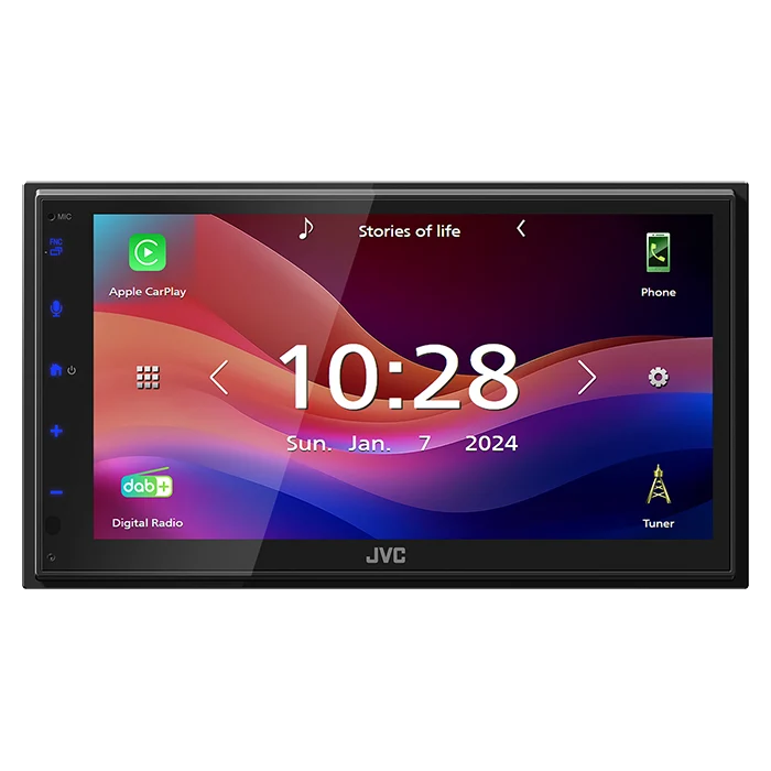 JVC KW-M695DBW Appradio Apple Carplay och Android Auto