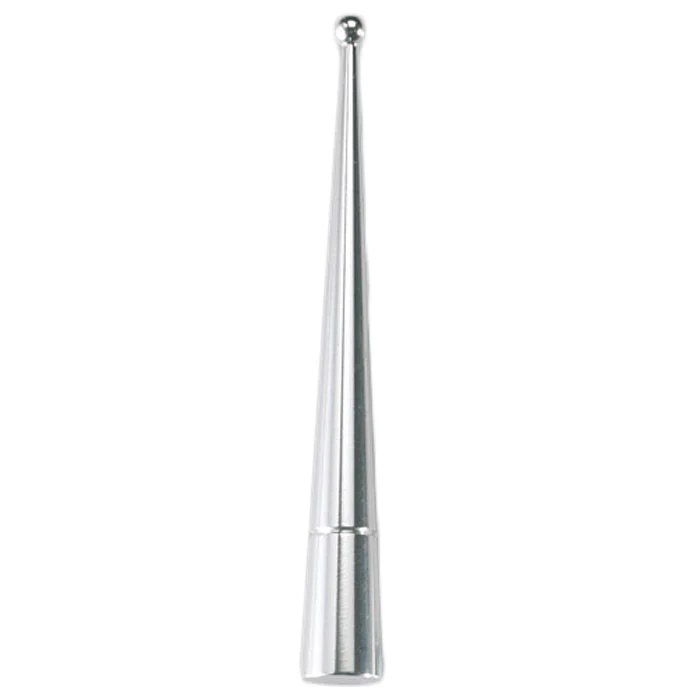 Antennspröt 120mm krom 5&6 mm gänga
