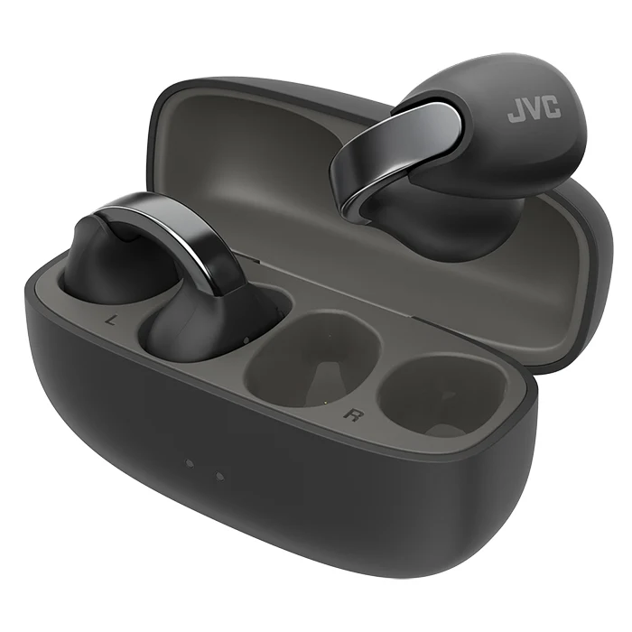 JVC Nearphones HA-NP1T Open Ear Headphones svart