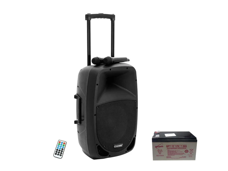 OMNITRONIC Set MES-15BT2 + Batteri