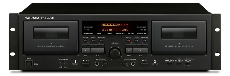 Tascam 202mkVII dubbel kassettinspelare