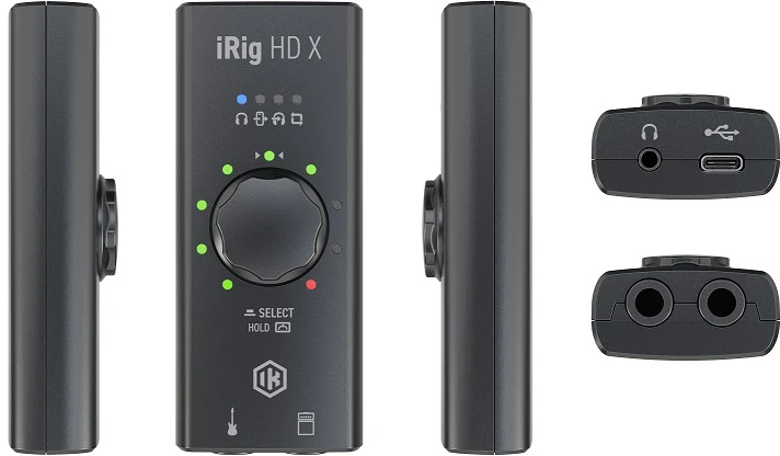 IK Multimedia iRig HD X ljudkort för gitarr