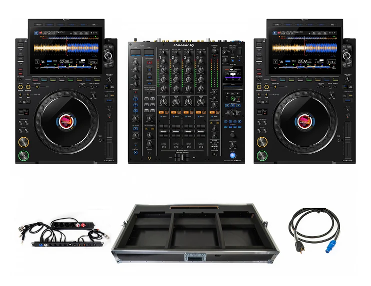 AlphaTheta CDJ-3000X & DJM-A9 Paket