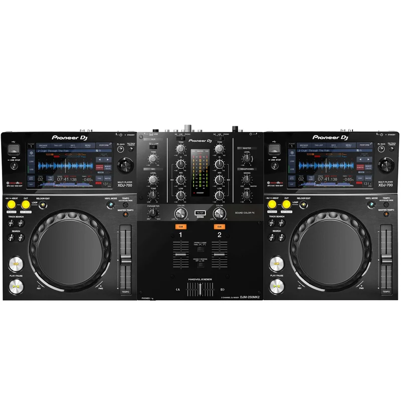 Pioneer DJ DJM-250 MK2 + XDJ-700 Paket