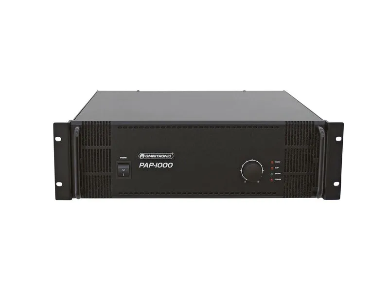 OMNITRONIC PAP-1000 PA-förstärkare