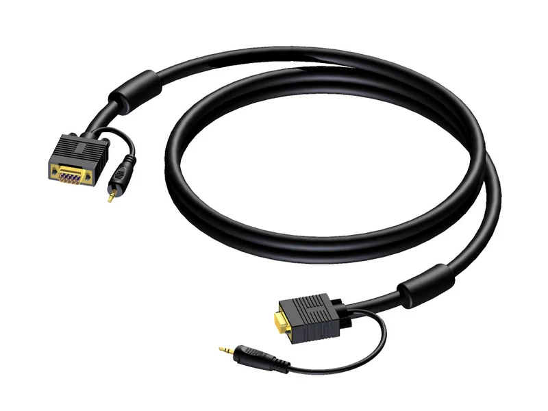 ProCab SVGA & 3,5 jack stereo > SVGA & 3,5 jack stereo (15 m)