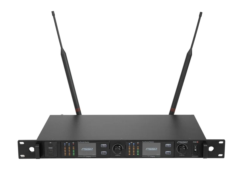 PSSO PXS TWO 2-kanals True Diversity-mottagare 640-690 MHz