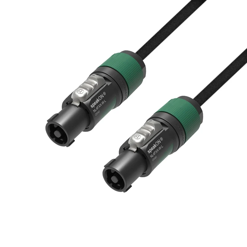 Adam Hall Cables 5 STAR 2,5 SPEAKON 10 m - högtalarkabel Neutrik speakON® 4-polig 2 x 2,5 mm² | 10 m