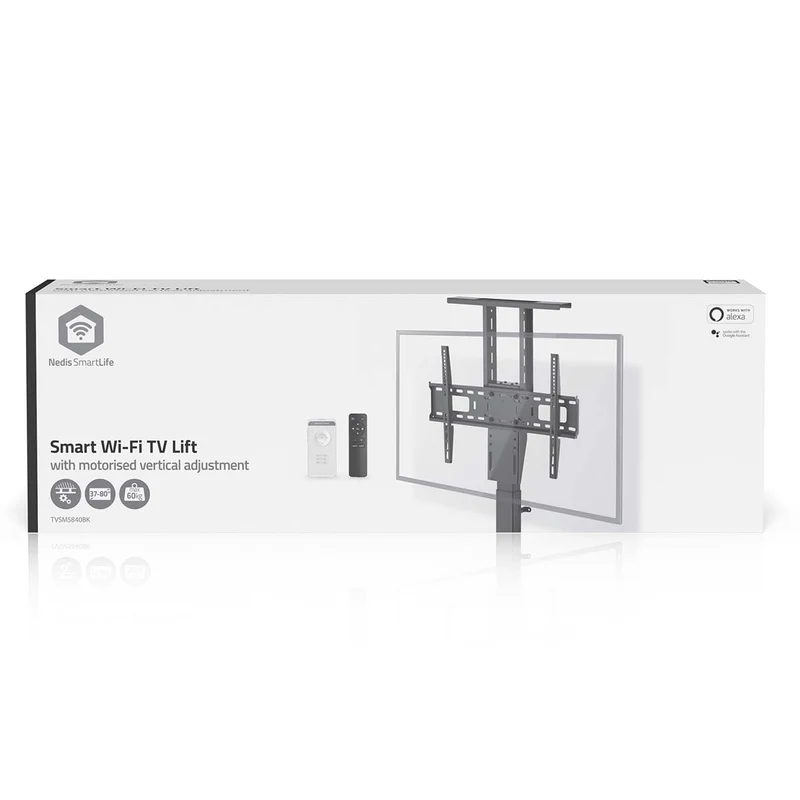 Gemotoriseerde TV-lift 37 - 80" - Maximaal schermgewicht: 60 kg - Ingebouwd Kastontwerp