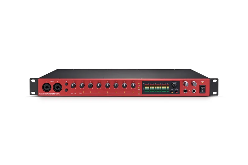 RETURVARE-Focusrite Clarett+ 8Pre USB Ljudkort