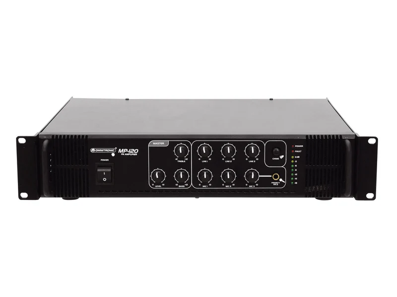 OMNITRONIC MP-120 PA-mixerförstärkare