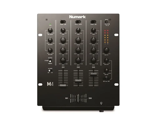 Numark M4 DJ Mixer (svart)