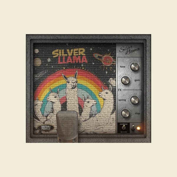 Silver Llama Amp