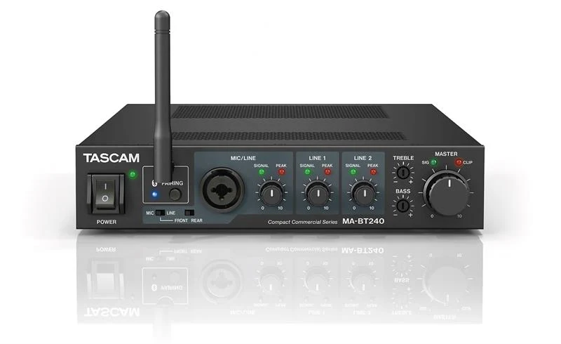 Tascam mixer förstärkare 240W 100 Volt m/Bluetooth