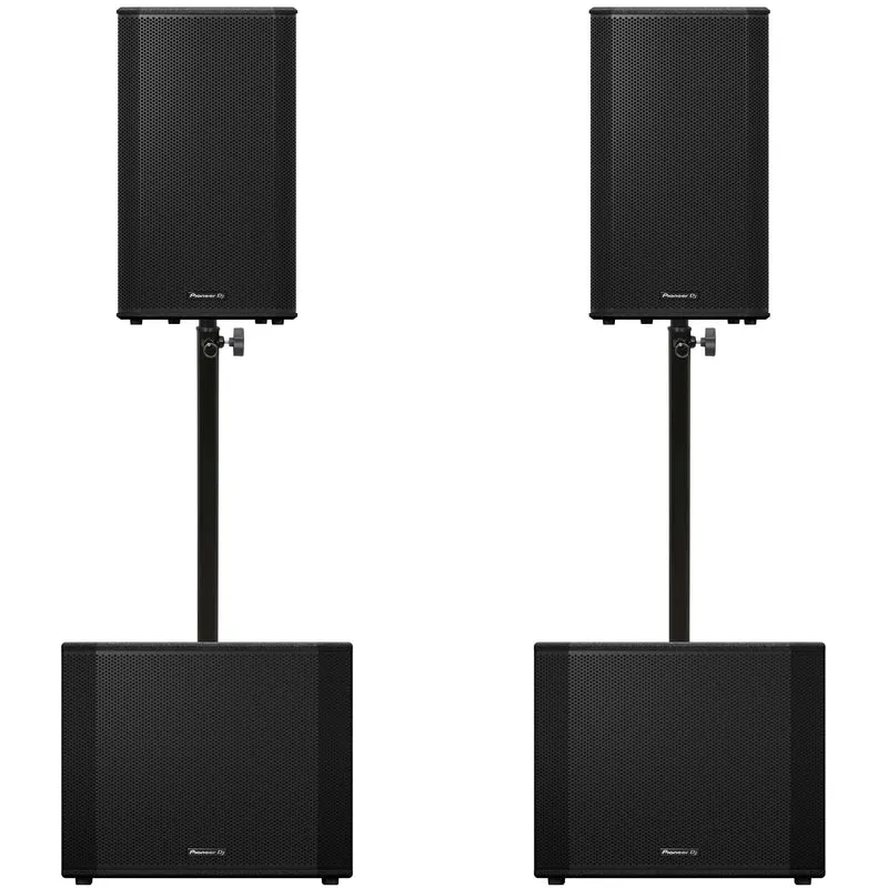 Pioneer DJ 2x XPRS-1182ST + 2x XPRS-152 Paket