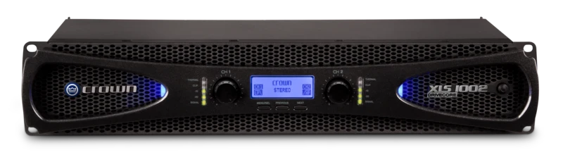 Crown XLS1002 - 2-kanals förstärkare 2x350W @ 4Ω med DSP