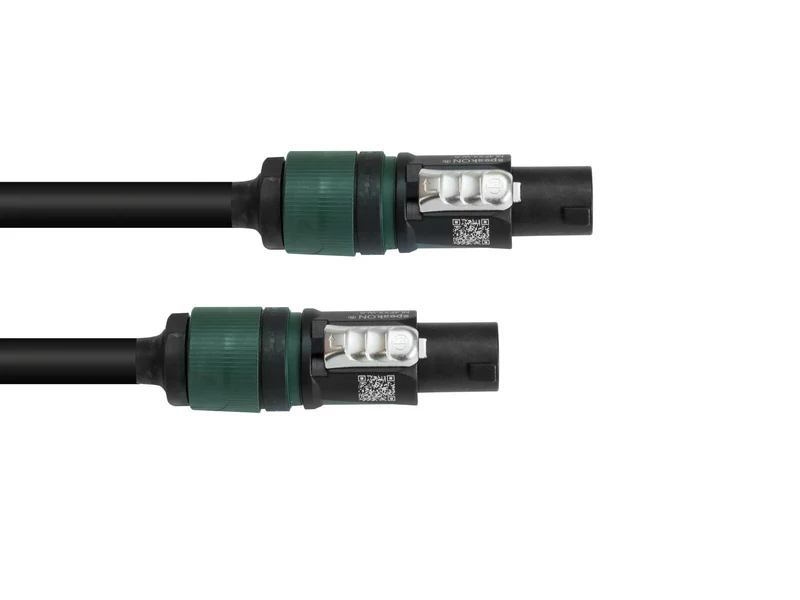 PSSO Högtalarkabel Speakon 4x2.5 0.5m bk