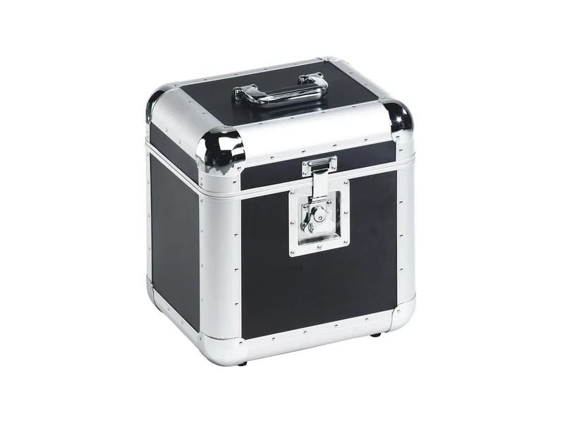 ROADINGER Record Case ALU 75/25, rundad, bk