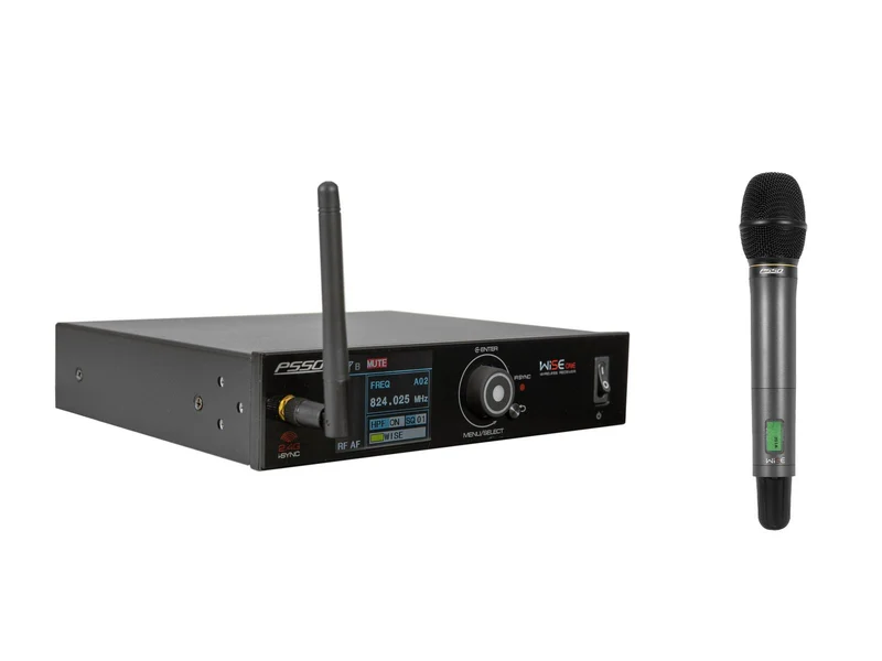PSSO Set WISE ONE + trådlös dynamisk mikrofon 823-832/863-865MHz