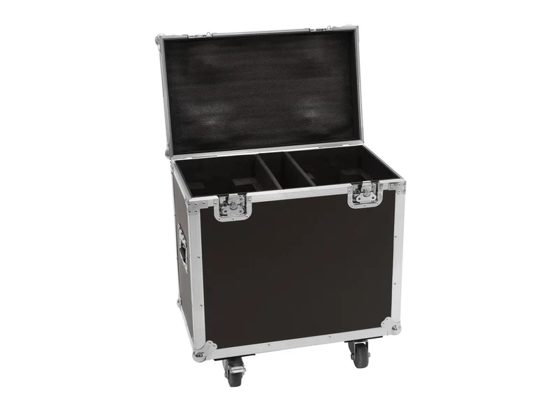 ROADINGER flightcase för 2x TMH-X12 med hjul
