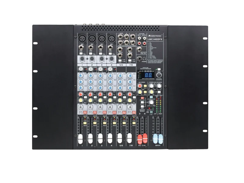 OMNITRONIC LMC-1422FX USB-mixer