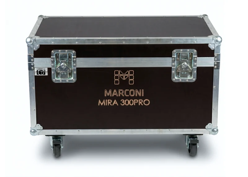 Marconi Flightcase för 8 x Marconi Mira 300PRO