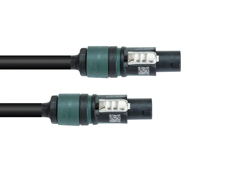 PSSO högtalarkabel Speakon 2x4 15m bk