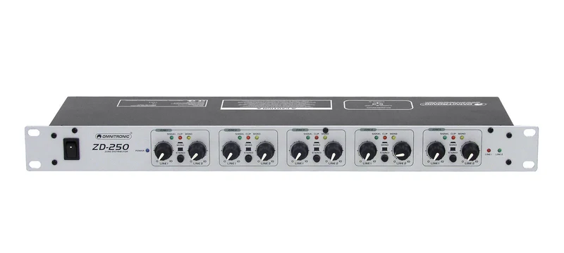 OMNITRONIC ZD-250 Zonfördelare
