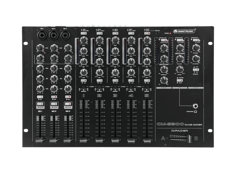 OMNITRONIC CM-5300 Klubbmixer