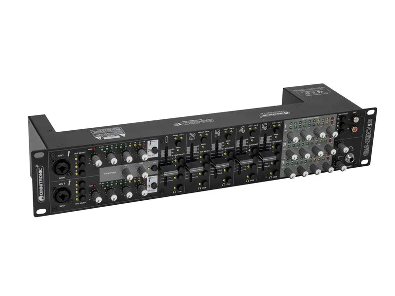 OMNITRONIC EM-650B MK2 underhållningsmixer