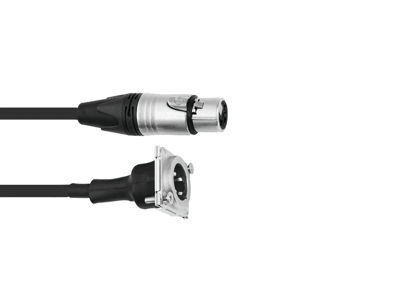 PSSO patchkabel XLR(F)/XLR(M) S 1m bk