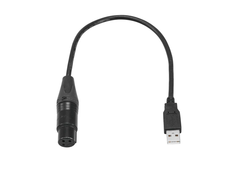 EUROLITE USB-DMX512-gränssnitt/uppdateringsadapter