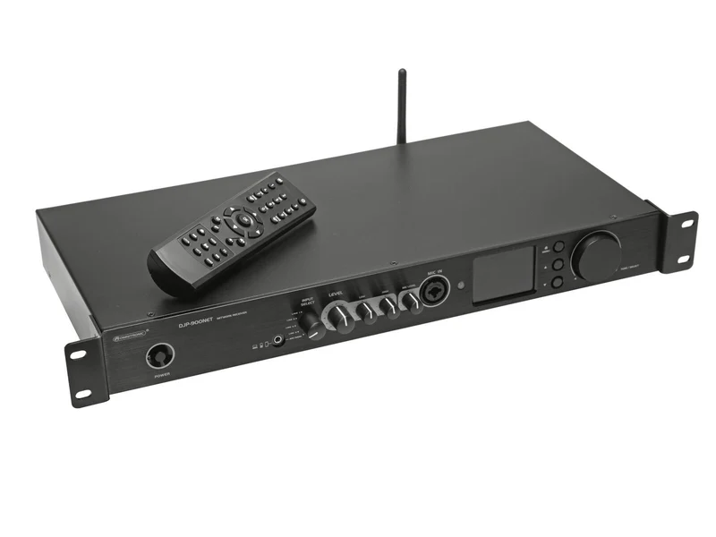 OMNITRONIC DJP-900NET Klass D-förstärkare med internetradio