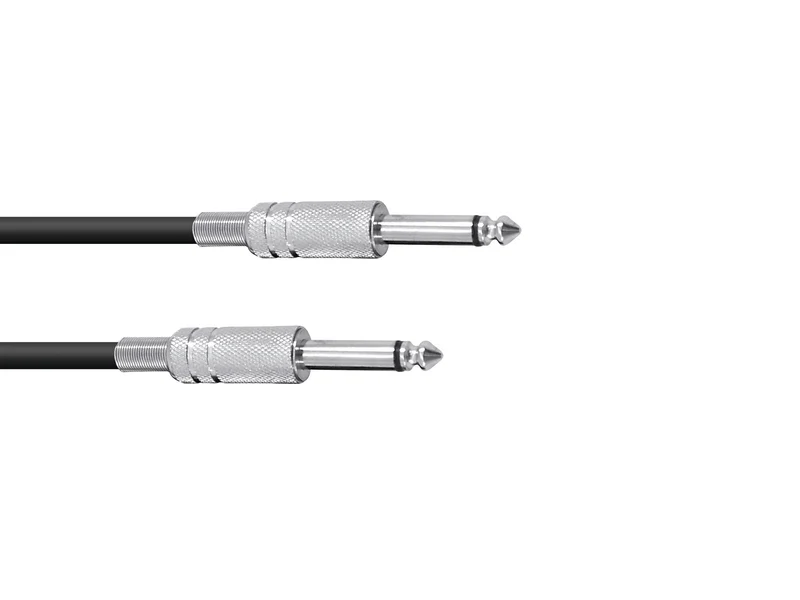 OMNITRONIC Jackkabel 6,3 mono 1m bk