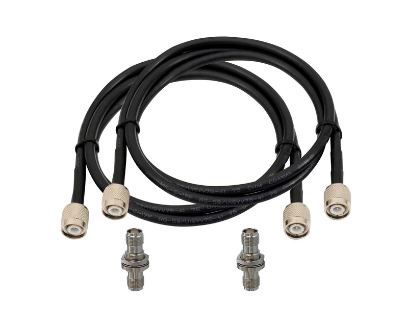 OMNITRONIC antennkabel TNC set 10 m