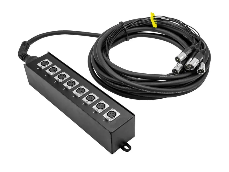 OMNITRONIC Multicore Stageboxar MUS-810 8IN 10m