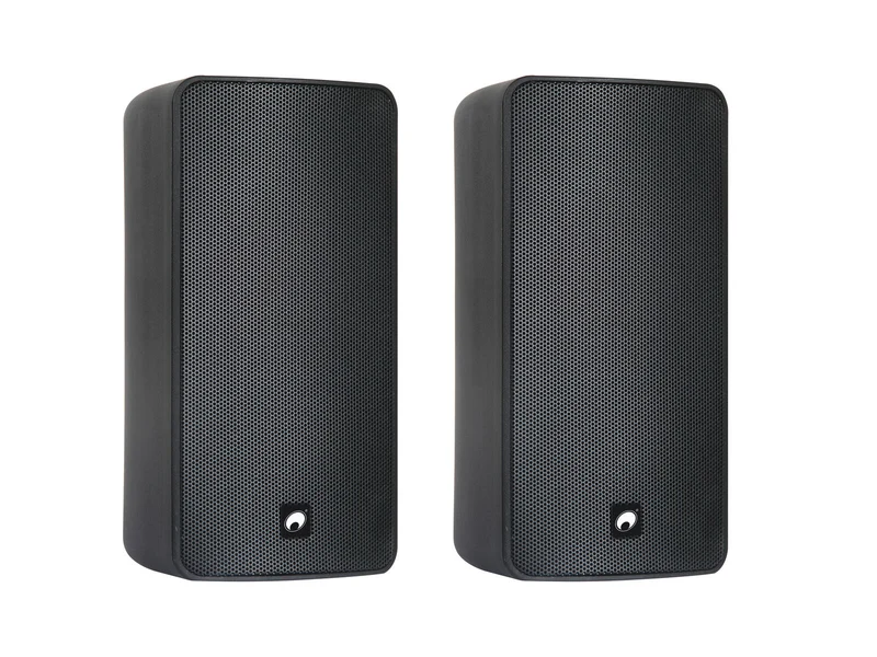 OMNITRONIC ODP-206 Installationshögtalare 16 ohm svart 2x