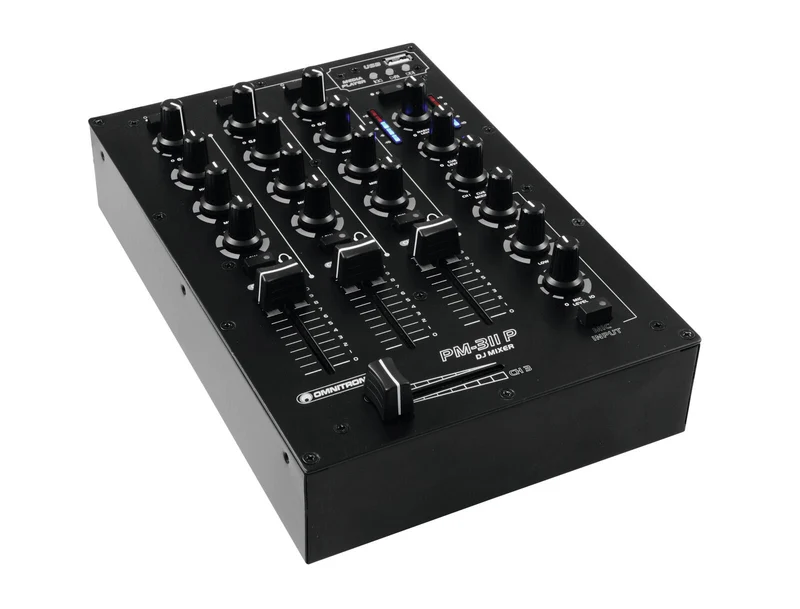 OMNITRONIC PM-311P DJ-mixer med spelare