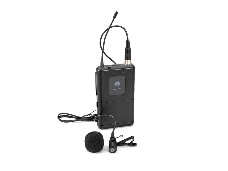 OMNITRONIC PORTY-8A bodypack + lavaliermikrofon 863.1 MHz
