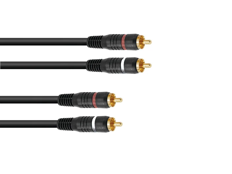 OMNITRONIC RCA-kabel 2x2 5m
